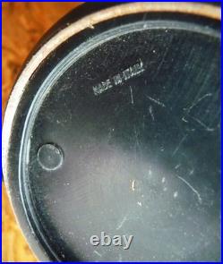 Table lamp base glass shade ITALY Atomic 1950s Vintage