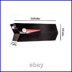 The Modbox Mid-Century Modern Curbside Mailbox Color Atomic Red White The Modbox Mid-Century Modern Curbside Mailbox Color Atomic Red White