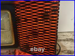United Clock Co Vintager Clock, Atomic, Mid CENTURY, 1950's Model 340 glow in BL