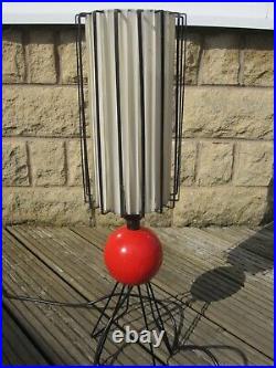 VERY RARE Original 1950's ATOMIC/SPUTNIK Mid-20th Century Table Lamp Ref. 984