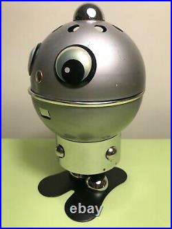 VINTAGE ITALY 60s ATOMIC SPACE AGE SATCO ROBOT ALIEN LAMP MID CENTURY MODERN