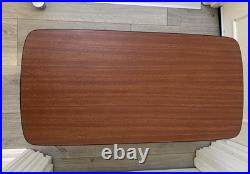 VINTAGE MID CENTURY ATOMIC RECTANGLE COFFEE SIDE TABLE 1960's
