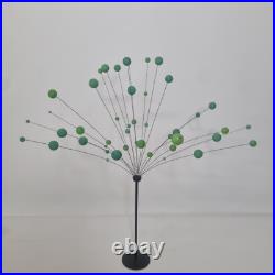VTG Laurids Lonborg 1960 Atomic Ball Kinetic Mobile Sculpture MCM Blue Green 18