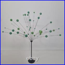VTG Laurids Lonborg 1960 Atomic Ball Kinetic Mobile Sculpture MCM Blue Green 18