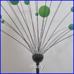 VTG Laurids Lonborg 1960 Atomic Ball Kinetic Mobile Sculpture MCM Blue Green 18