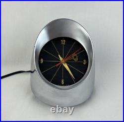 VTG Mid Century Jefferson Electric 500 Bullet Clock Space Age Atomic WORKING VTG Mid Century Jefferson Electric 500 Bullet Clock Space Age Atomic WORKING