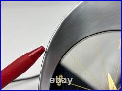 VTG Mid Century Jefferson Electric 500 Bullet Clock Space Age Atomic WORKING VTG Mid Century Jefferson Electric 500 Bullet Clock Space Age Atomic WORKING