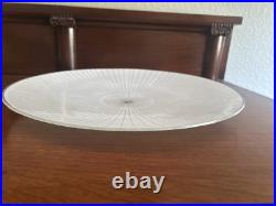 Vintage 15 Textured Glass Geometric Mid Century Atomic Ceiling Light Fixture