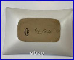 Vintage 1950s Bourne Denby Pottery Glyn Colledge Atomic Bar Theme Dish signed