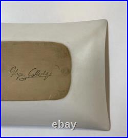 Vintage 1950s Bourne Denby Pottery Glyn Colledge Atomic Bar Theme Dish signed