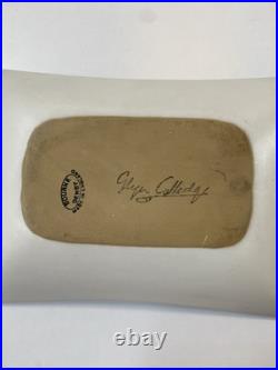 Vintage 1950s Bourne Denby Pottery Glyn Colledge Atomic Bar Theme Dish signed