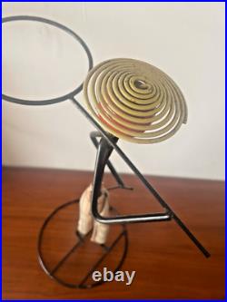 Vintage 1950s MCM midcentury modern atomic metal figure- Fredric Weinberg style