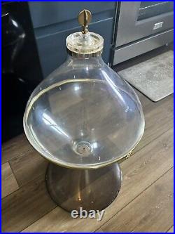 Vintage 70s Terrarium MCM Mid Century Modern Atomic Space Age