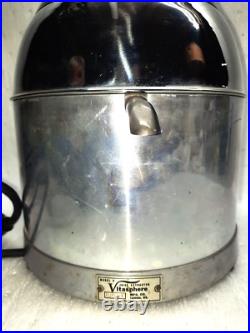 Vintage Atomic 1950s Mid Century Space Age Vitasphere Kitchen Juicer Aluminum