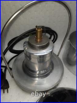 Vintage Atomic 1950s Mid Century Space Age Vitasphere Kitchen Juicer Aluminum