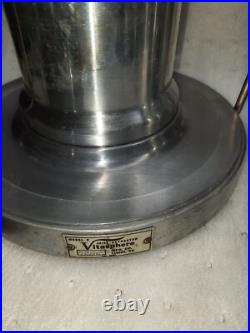 Vintage Atomic 1950s Mid Century Space Age Vitasphere Kitchen Juicer Aluminum