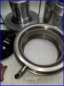 Vintage Atomic 1950s Mid Century Space Age Vitasphere Kitchen Juicer Aluminum