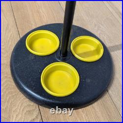 Vintage Atomic 1960s Metal Coat Stand by Hago