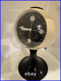 Vintage Atomic Blessing W. Germany Space Age Clock Mid Century Modern Glow Dial
