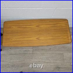 Vintage Atomic Era Formica Coffee Table with Magazine Rack Formwood