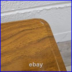 Vintage Atomic Era Formica Coffee Table with Magazine Rack Formwood