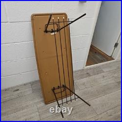 Vintage Atomic Era Formica Coffee Table with Magazine Rack Formwood