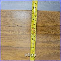 Vintage Atomic Era Formica Coffee Table with Magazine Rack Formwood