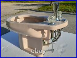 Vintage Bidet Toilet Briggs Tawny Beige Mid Century Modern Classic Color 078
