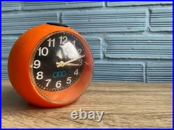 Vintage Clock Table Mid Century Insa Space Age UFO Atomic Design Plastic Pop