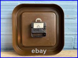 Vintage Clock Wall Mid Century Gorenje Space Age UFO Atomic Design Plastic Pop