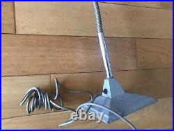Vintage Desk Light. Rare 1940-50s Retro Atomic Industrial Age Goose Neck Lamp Vintage Desk Light. Rare 1940-50s Retro Atomic Industrial Age Goose Neck Lamp