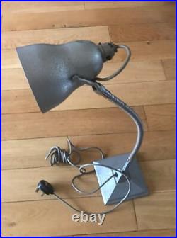 Vintage Desk Light. Rare 1940-50s Retro Atomic Industrial Age Goose Neck Lamp Vintage Desk Light. Rare 1940-50s Retro Atomic Industrial Age Goose Neck Lamp