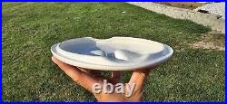 Vintage Franciscan Atomic Starburst Casserole Dish 8 with Lid Mid Century Modern