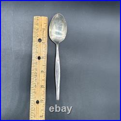 Vintage Gorham Stardust Teaspoons 1950s Sterling Silver Mid Century Atomic