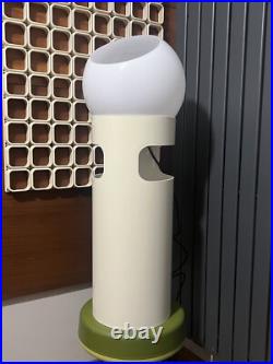 Vintage Kartell White Mid Century 3ft Floor Lamp Space Age Sputnik Atomic Italy Vintage Kartell White Mid Century 3ft Floor Lamp Space Age Sputnik Atomic Italy