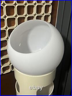 Vintage Kartell White Mid Century 3ft Floor Lamp Space Age Sputnik Atomic Italy Vintage Kartell White Mid Century 3ft Floor Lamp Space Age Sputnik Atomic Italy