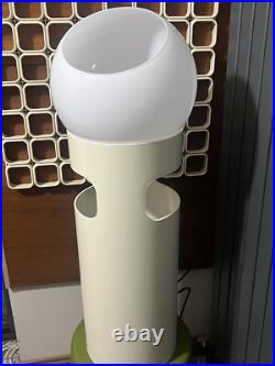 Vintage Kartell White Mid Century 3ft Floor Lamp Space Age Sputnik Atomic Italy Vintage Kartell White Mid Century 3ft Floor Lamp Space Age Sputnik Atomic Italy