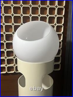 Vintage Kartell White Mid Century 3ft Floor Lamp Space Age Sputnik Atomic Italy Vintage Kartell White Mid Century 3ft Floor Lamp Space Age Sputnik Atomic Italy