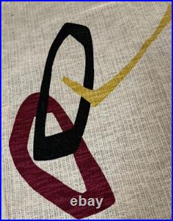 Vintage MCM 50s 60s Boomerang Fabric Textile Material Mid Century Modern Atomic Vintage MCM 50s 60s Boomerang Fabric Textile Material Mid Century Modern Atomic