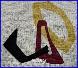 Vintage MCM 50s 60s Boomerang Fabric Textile Material Mid Century Modern Atomic Vintage MCM 50s 60s Boomerang Fabric Textile Material Mid Century Modern Atomic