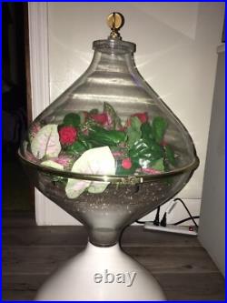 Vintage MCM Atomic Planter (LARGE) Terrarium Space Age Rare