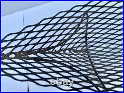 Vintage MCM Metal Wire Fish Basket Tray Atomic Mid Century Art Weinberg Style