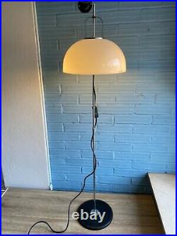 Vintage Meblo Guzzini Mid Century Floor Space Age UFO Lamp Atomic Design Light