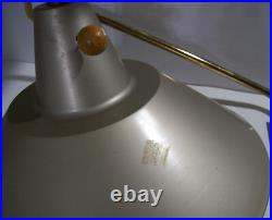 Vintage Mid Century ATOMIC UFO Lamp, Weighted Pull Down Swing Arm Wall Mount Vintage Mid Century ATOMIC UFO Lamp, Weighted Pull Down Swing Arm Wall Mount