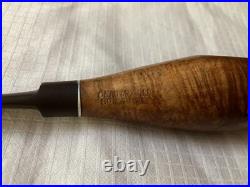 Vintage Mid Century Atomic Era Italian Briar Wood Jet Pipe