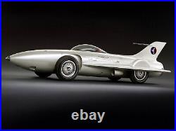 Vintage Mid Century Atomic Modern 1950s Jet Space Age Concept Race Car Art Deco