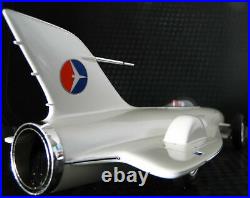 Vintage Mid Century Atomic Modern 1950s Jet Space Age Concept Race Car Art Deco