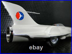 Vintage Mid Century Atomic Modern 1950s Jet Space Age Concept Race Car Art Deco