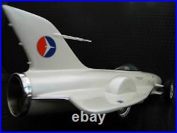 Vintage Mid Century Atomic Modern 1950s Jet Space Age Concept Race Car Art Deco