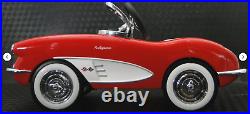 Vintage Mid Century Atomic Modern Jet Space Age Chevrolet Corvette Race Car
